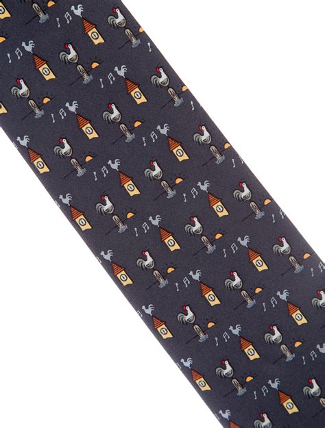 hermes chicken tie|hermes fabric ties.